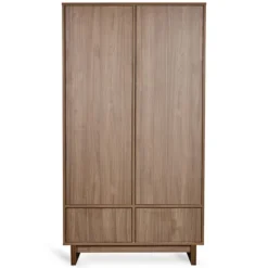 Quax Armoire 2 Portes Kyo - Chataignier