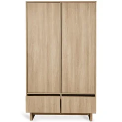 Quax Armoire 2 Portes Kyo - Honey Ash