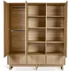 Quax Armoire 3 Portes Kyo XL - Honey Ash