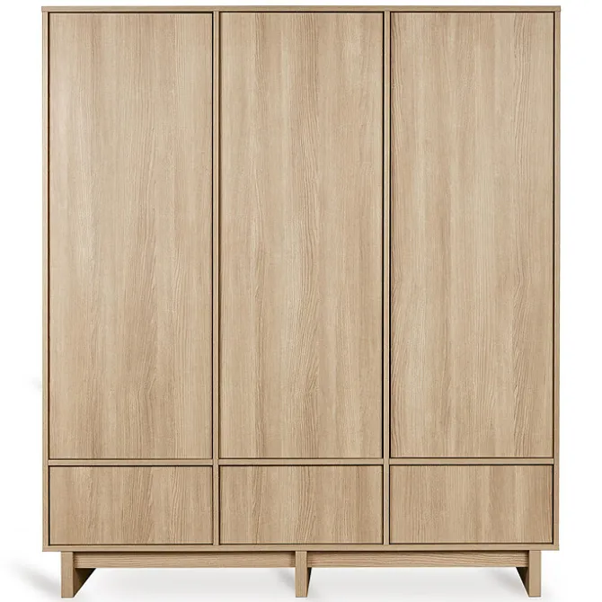 Quax Armoire 3 Portes Kyo XL - Honey Ash