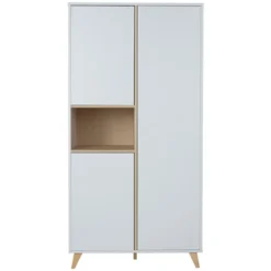Quax Armoire 3 Portes Loft - Blanc