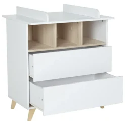 Quax Commode et Plan à Langer Loft - Blanc