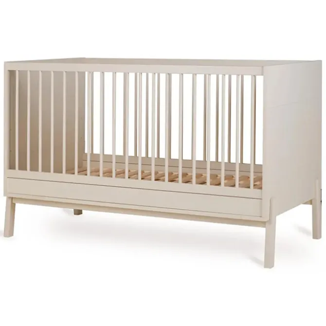 Quax Lit Bébé Evolutif Ashi Argile - 140 x 70 cm