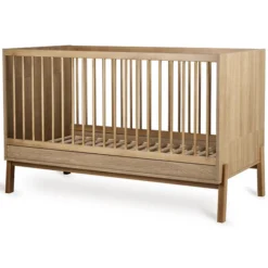 Quax Lit Bébé Evolutif Ashi Honey Ash - 140 x 70 cm