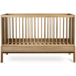Quax Lit Bébé Evolutif Ashi Honey Ash - 140 x 70 cm