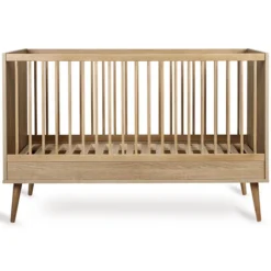 Quax Lit Bébé Evolutif Flow Honey Ash - 70 x 140 cm