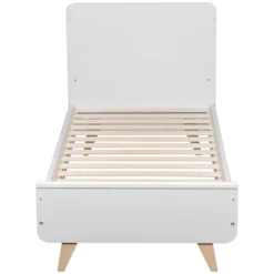 Quax Lit Bébé Evolutif Loft Blanc - 70 x 140 cm