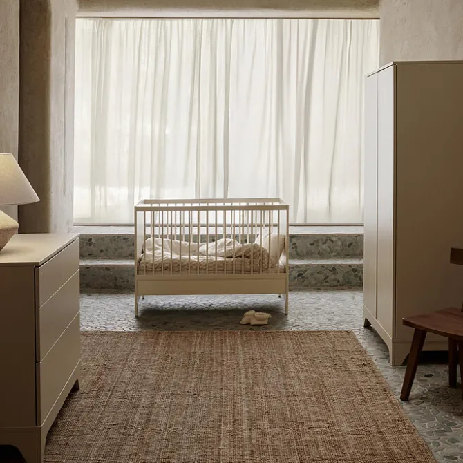 Quax Lit Bébé Evolutif Tsugi Butter - 120 x 60 cm