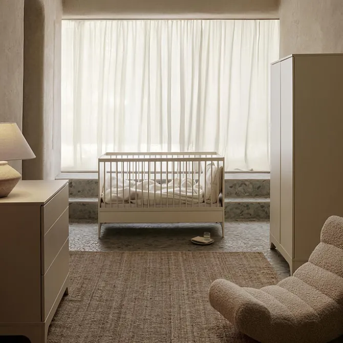 Quax Lit Bébé Evolutif Tsugi Butter - 70 x 140 cm