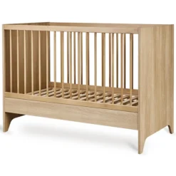 Quax Lit Bébé Evolutif Tsugi Honey Ash - 120 x 60 cm