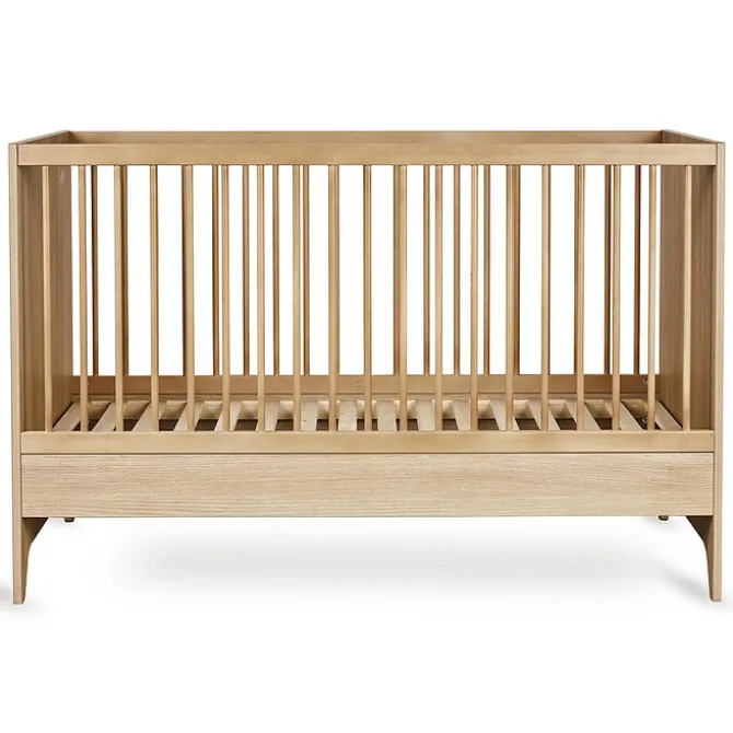 Quax Lit Bébé Evolutif Tsugi Honey Ash - 70 x 140 cm