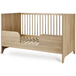 Quax Lit Bébé Evolutif Tsugi Honey Ash - 70 x 140 cm