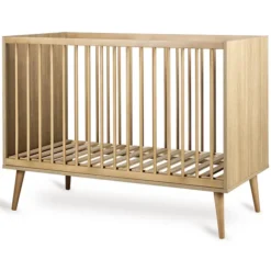 Quax Lit Bébé Flow Honey Ash - 60 x120 cm
