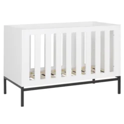 Quax Lit Bébé Havana Blanc - 60 x 120 cm