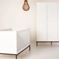 Quax Lit Bébé Havana Blanc - 60 x 120 cm