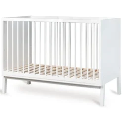 Quax Lit Bébé Réglable Ashi Cream - 120 x 60 cm