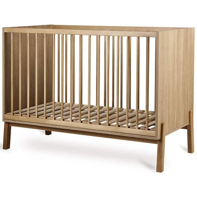Quax Lit Bébé Réglable Ashi Honey Ash - 120 x 60 cm