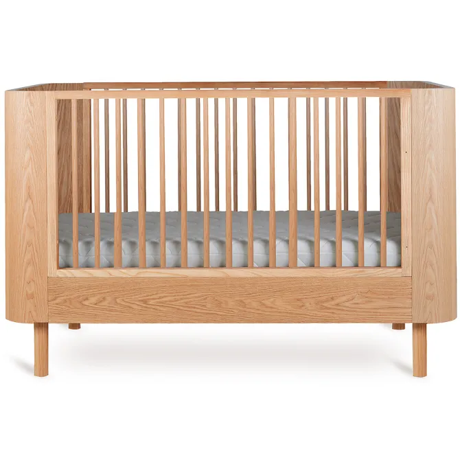 Quax Lit Bébé Yume Natural Ash - 140 x 70 cm