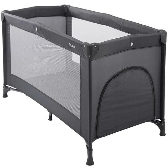 Quax Lit Pliant avec zip - Noir