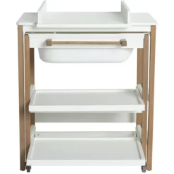 Quax Meuble de Bain Smart - Blanc et Naturel
