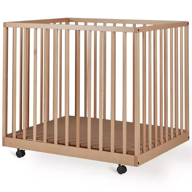 Quax Parc Bébé Mori Réglable - Naturel
