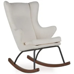 Quax Rocking Chair De Luxe pour Adulte - Cream