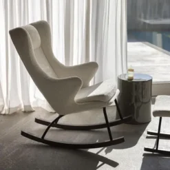 Quax Rocking Chair De Luxe pour Adulte - Cream