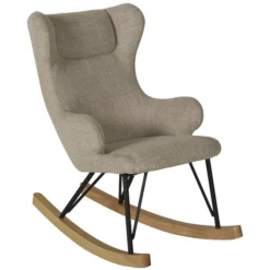 Quax Rocking Kids Chair De Luxe pour enfant - Argile