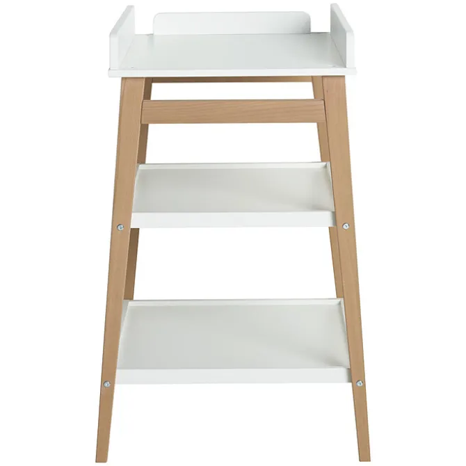 Quax Table à Langer Hip - Blanc et Naturel