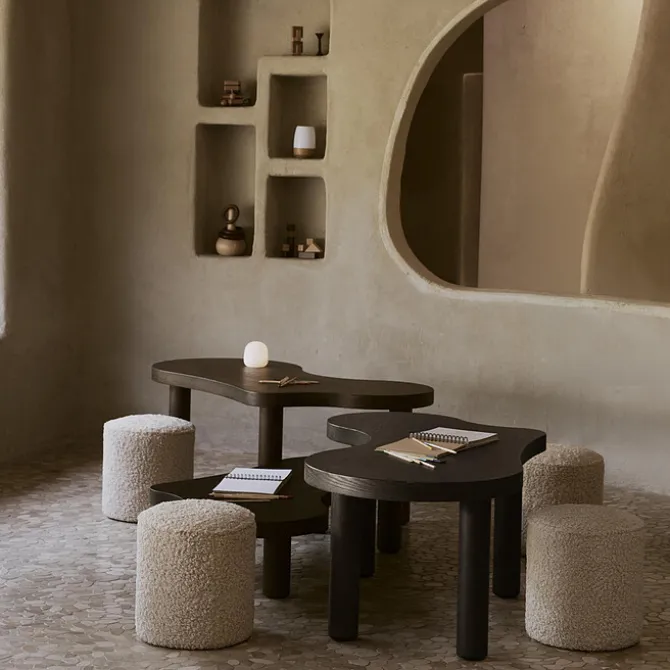 Quax Table Modulaire Organique- Black Forest