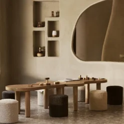 Quax Table Modulaire Organique - Natural Ash