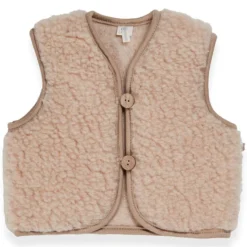 Quax Veste Teddy Mini Merino Nutmeg - 3/6 Mois