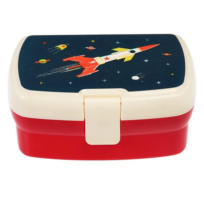 Rex London Boîte à Goûter avec Plateau Amovible - Space Age