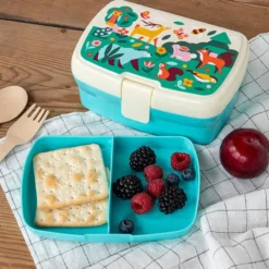 Rex London Boîte à Goûter avec Plateau Amovible - Woodland