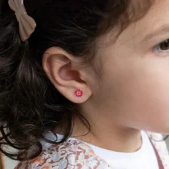 Rex London Boucles d'Oreilles Autocollantes - Flowers & Butterflies