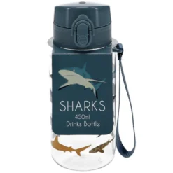 Rex London Gourde de Sport Requins - 450 ml