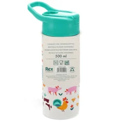 Rex London Gourde Inox Cour de Ferme - 500 ml