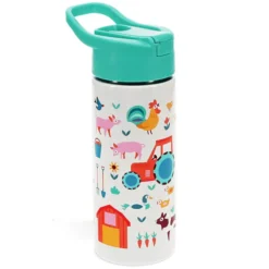 Rex London Gourde Inox Cour de Ferme - 500 ml