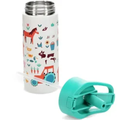 Rex London Gourde Inox Cour de Ferme - 500 ml