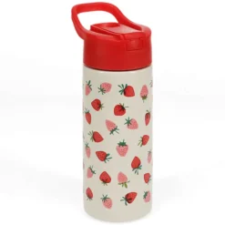 Rex London Gourde Inox Little Strawberry - 500 ml