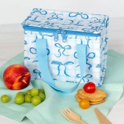 Rex London Lunch Bag - Blue Bows