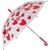 Rex London Parapluie - Coeurs Rouge