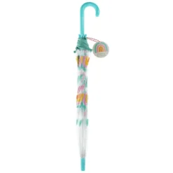 Rex London Parapluie Transparent - Rainbow