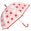 Rex London Parapluie Transparent - Pink Daisy