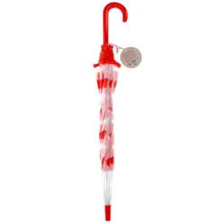 Rex London Parapluie Transparent - Pink Daisy