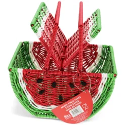 Rex London Petit Panier de Fruits pour Pique-nique - Pastèque