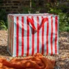 Rex London Sac de Rangement Jumbo - Rayures Bleues et Rouges