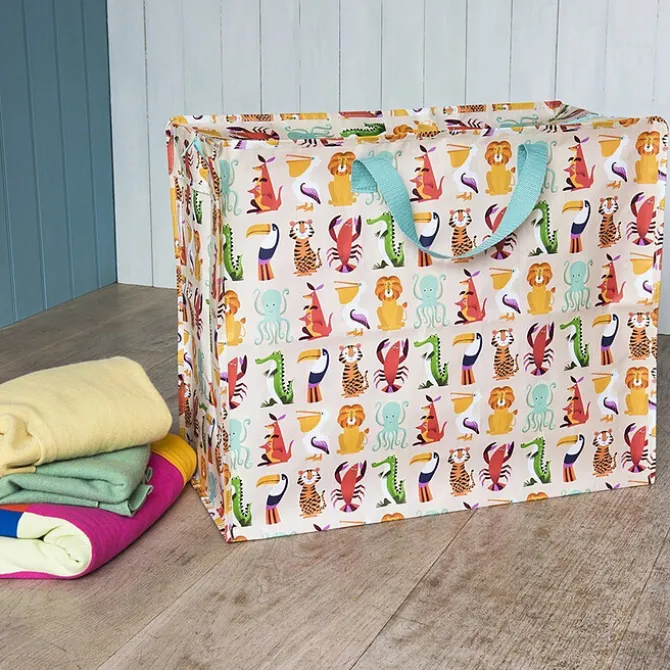 Rex London Sac de Rangement Jumbo - Colourful Creatures
