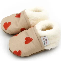 Rien que des bêtises Chaussons Coeur Rouge - 22/23