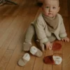 Rien que des bêtises Chaussons Velours Taupe - 19/21